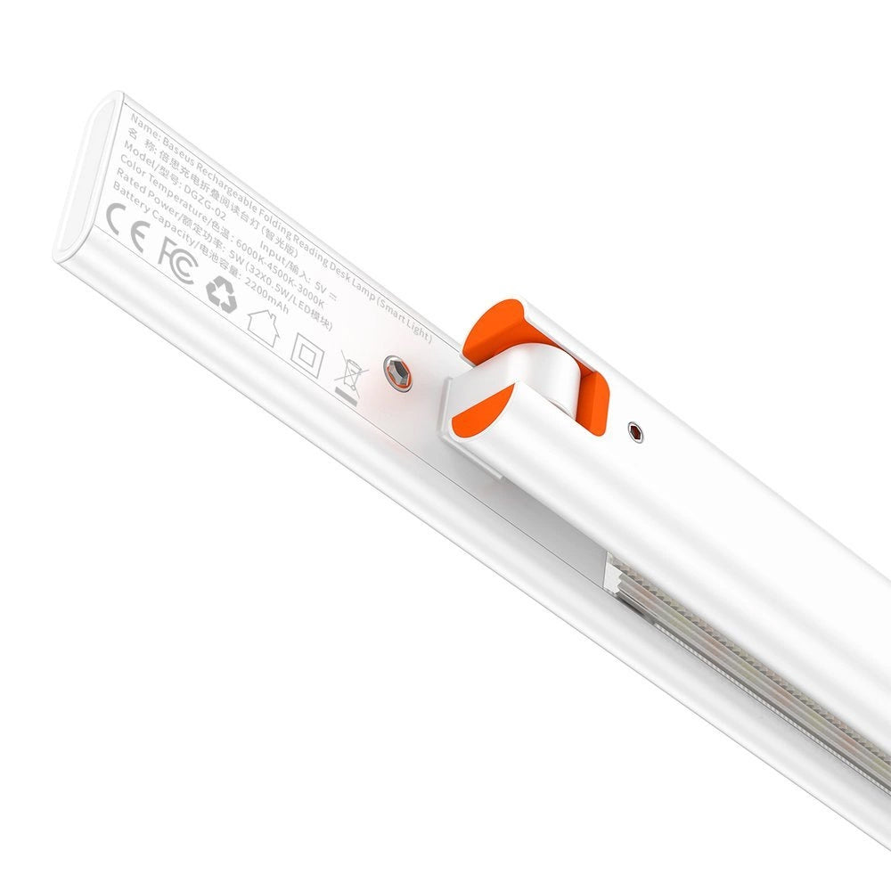 Baseus Smart Eye LED-Schreibtischlampe, Weiß DGZG-02
