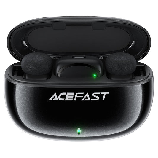 Lavaliermikrofon Acefast R2, USB-C, Set 2 Stück, Schwarz