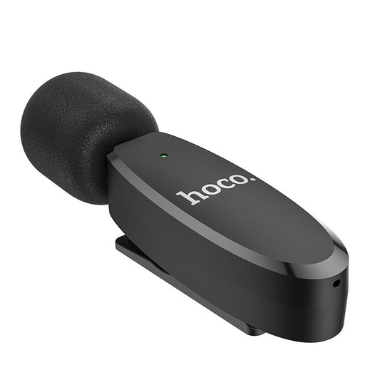 Lavaliermikrofon HOCO L15, USB-C, Schwarz