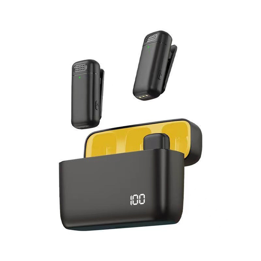 Techsuit LW3 Lavalier, Lightning, Set of 2, Black