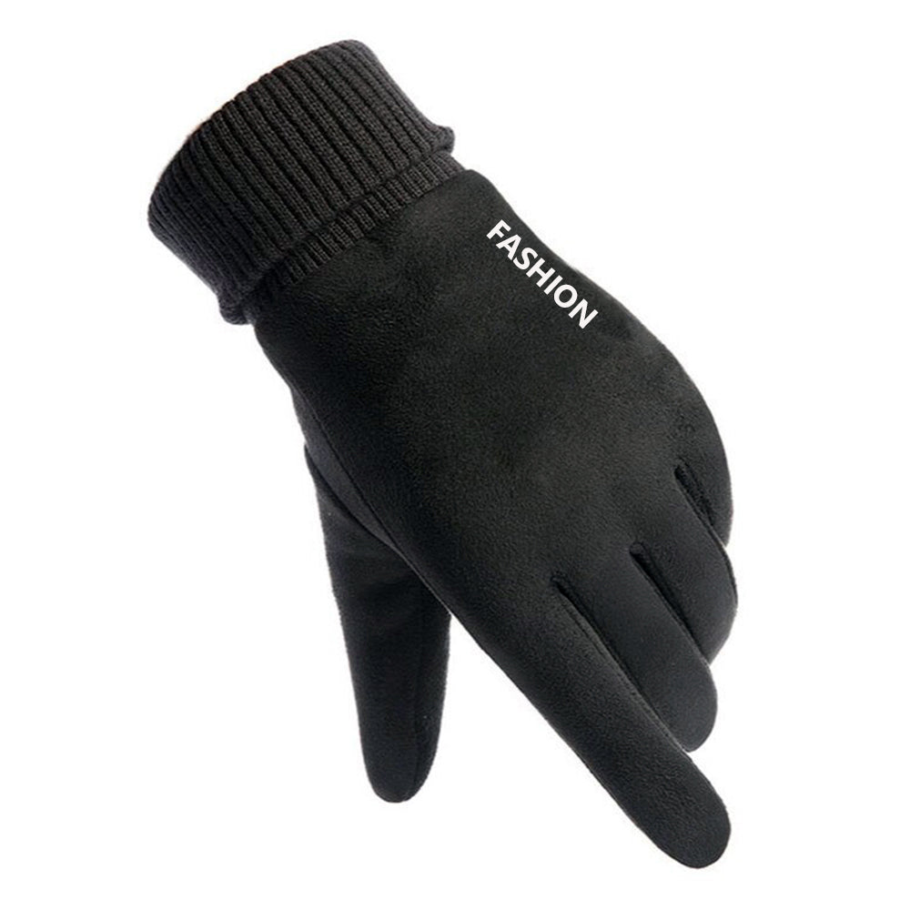 Unisex Winter-Touchscreen-Handschuhe Techsuit ST0010, Einheitsgröße, Schwarz