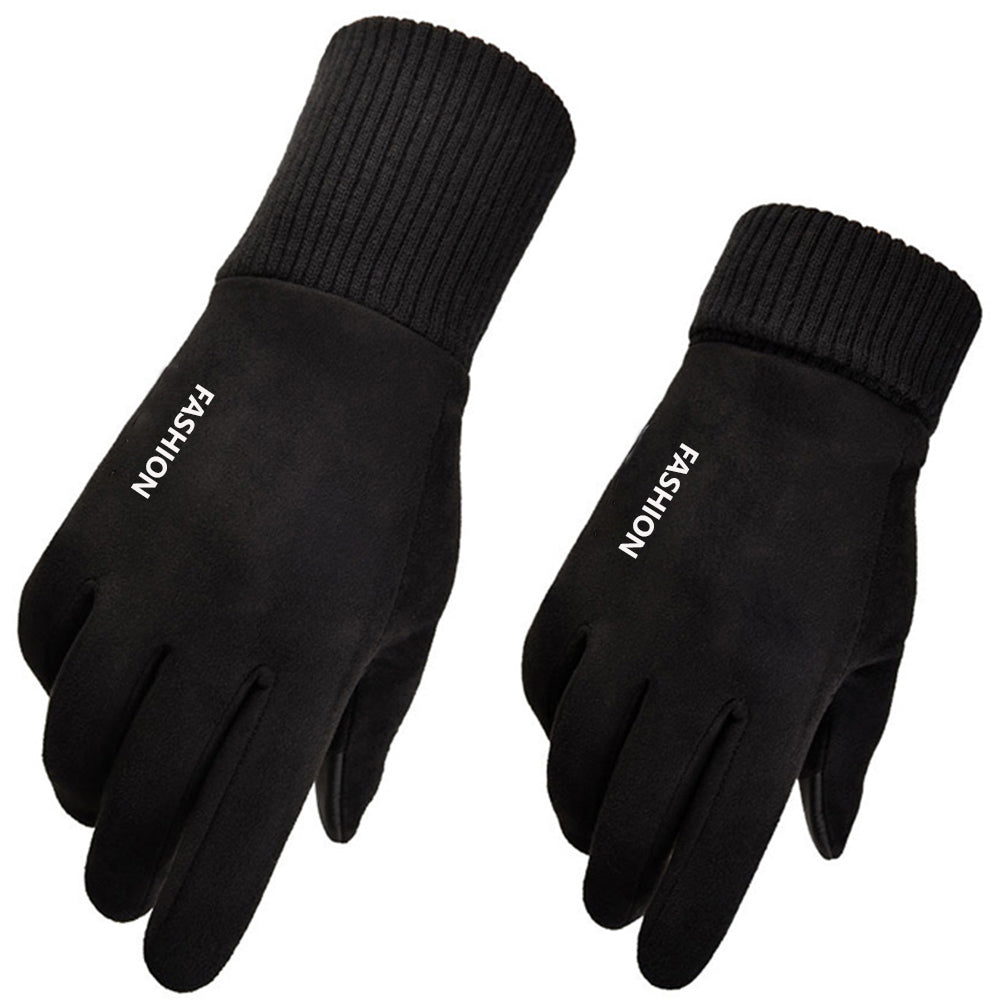 Unisex Winter-Touchscreen-Handschuhe Techsuit ST0010, Einheitsgröße, Schwarz