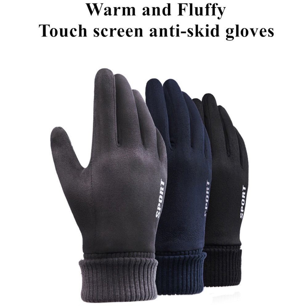 Unisex Winter-Touchscreen-Handschuhe Techsuit ST0010, Einheitsgröße, Schwarz