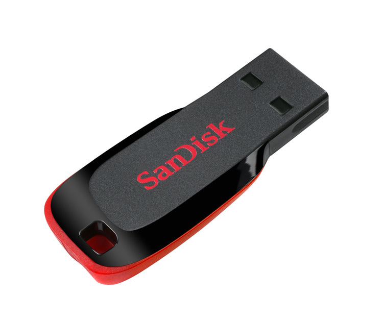Externer USB-A Speicher SanDisk Cruzer Blade, 64Gb SDCZ50-064G-B35