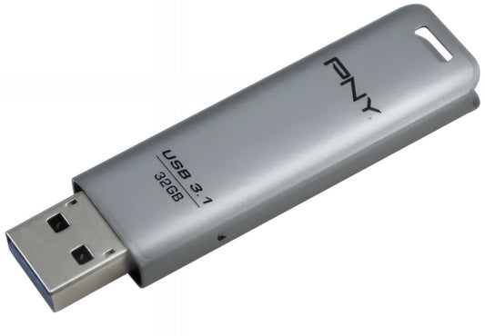 Externer USB-A 3.1 Speicher PNY Elite Steel, 32GB FD32GESTEEL31G-EF