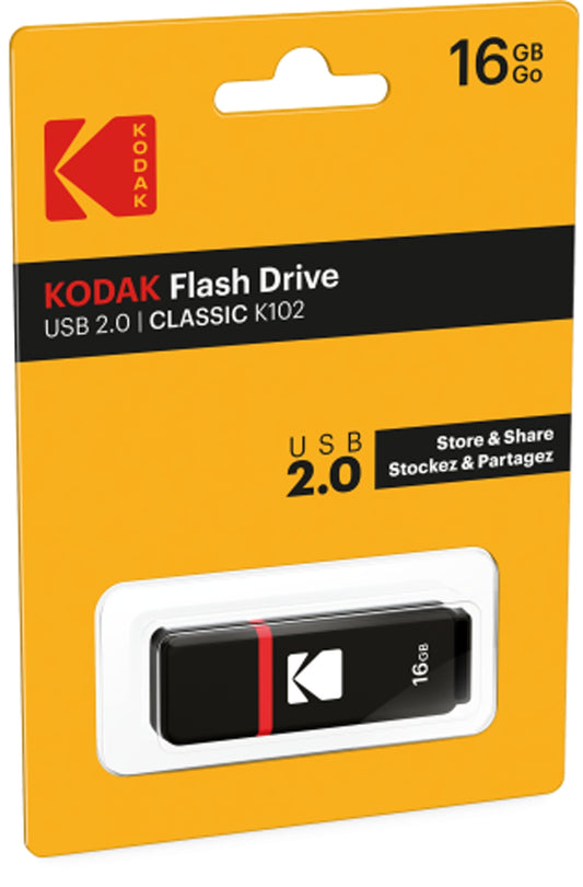 Externer USB-A Speicher Kodak K102, 16GB EKMMD16GK102