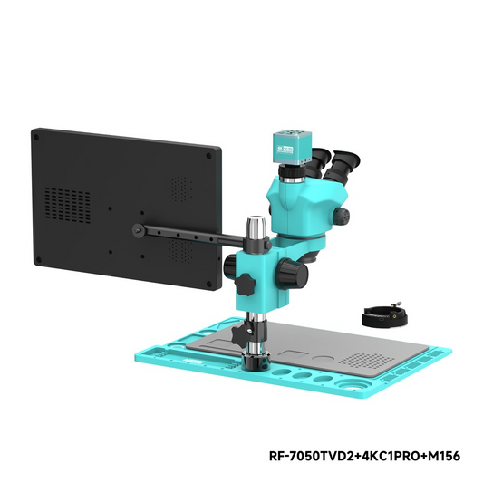 Microscope with Monitor and Camera RF4 RF-7050TVD2 + 4KC1PRO + M156