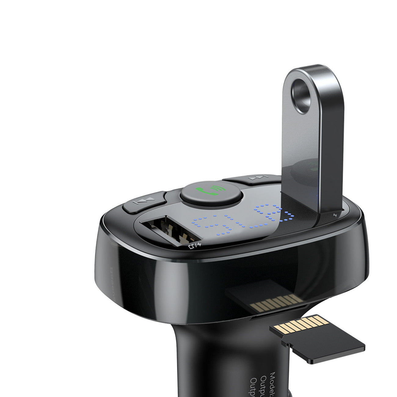 Baseus S-09A FM-Transmitter Bluetooth | 2x USB-A & microSD
