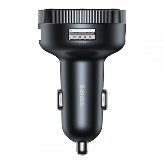 Baseus Enjoy Bluetooth FM Modulator, Mp3 Player, 2 x USB, Schwarz CCLH-01