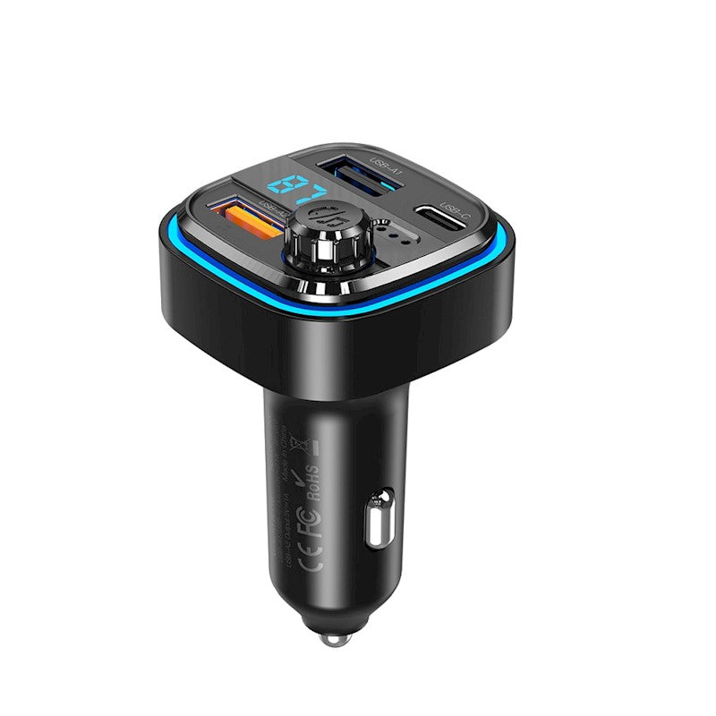 XO Design BCC08 FM-Transmitter Bluetooth | 2x USB-A & USB-C | 15.5W