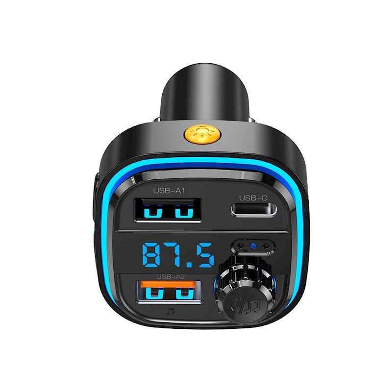 XO Design BCC08 FM-Transmitter Bluetooth | 2x USB-A & USB-C | 15.5W