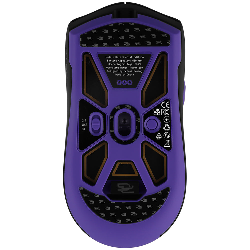 Gaming-Maus Wireless Proove Rate Special Edition, 800DPI - 12000DPI, Schwarz CMRTWRS03001