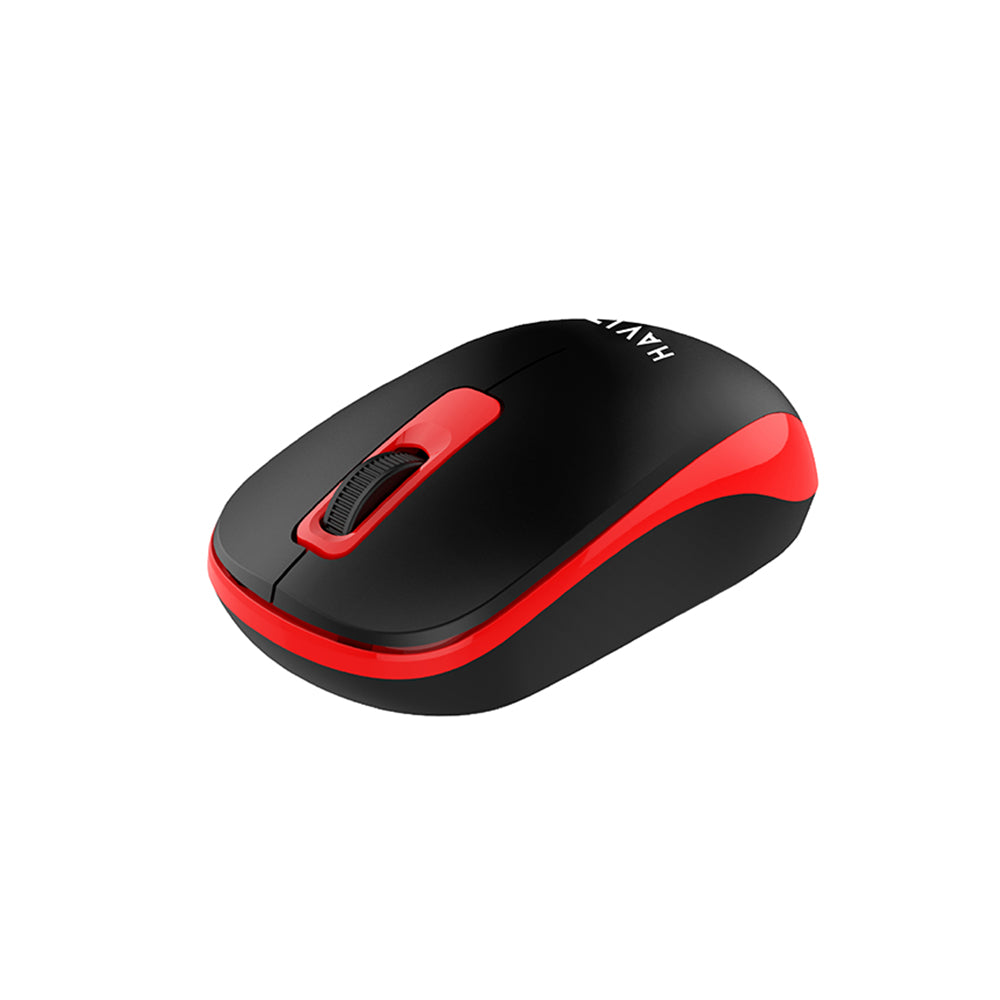 Kabellose Maus HAVIT MS626GT, 1200DPI, Schwarz Rot