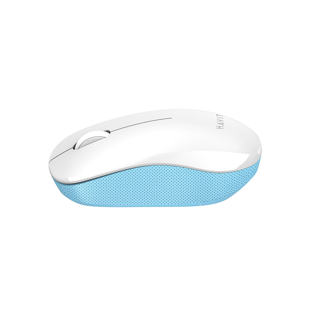 Wireless-Maus HAVIT MS66GT, 1200DPI, Weiß Blau