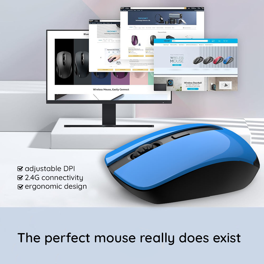 Wireless-Maus HAVIT MS989GT, 800DPI - 1600DPI, Schwarz Rot