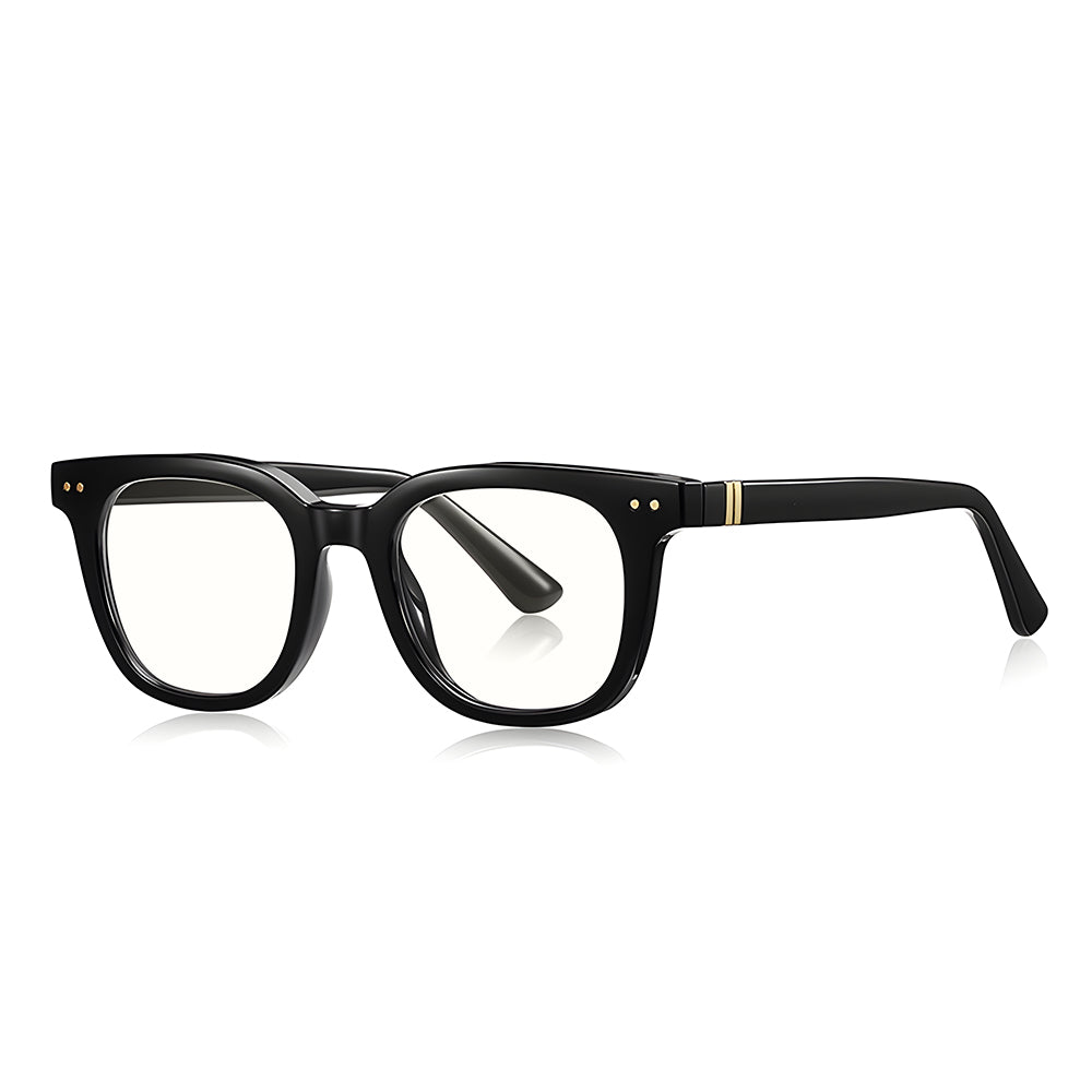 Computerbrille für Männer Techsuit 2229, Anti-Blue Light, Schwarz