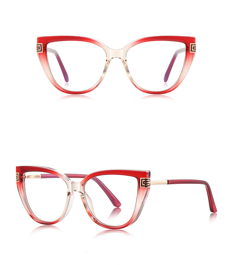 Damen Computerbrille Techsuit 2259, Anti-Blue Light, Rot
