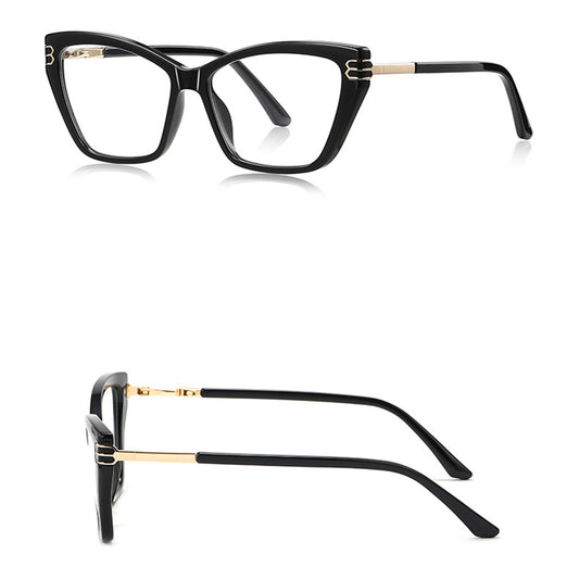 Damen Computerbrille Techsuit 2262, Anti-Blue Light, Schwarz