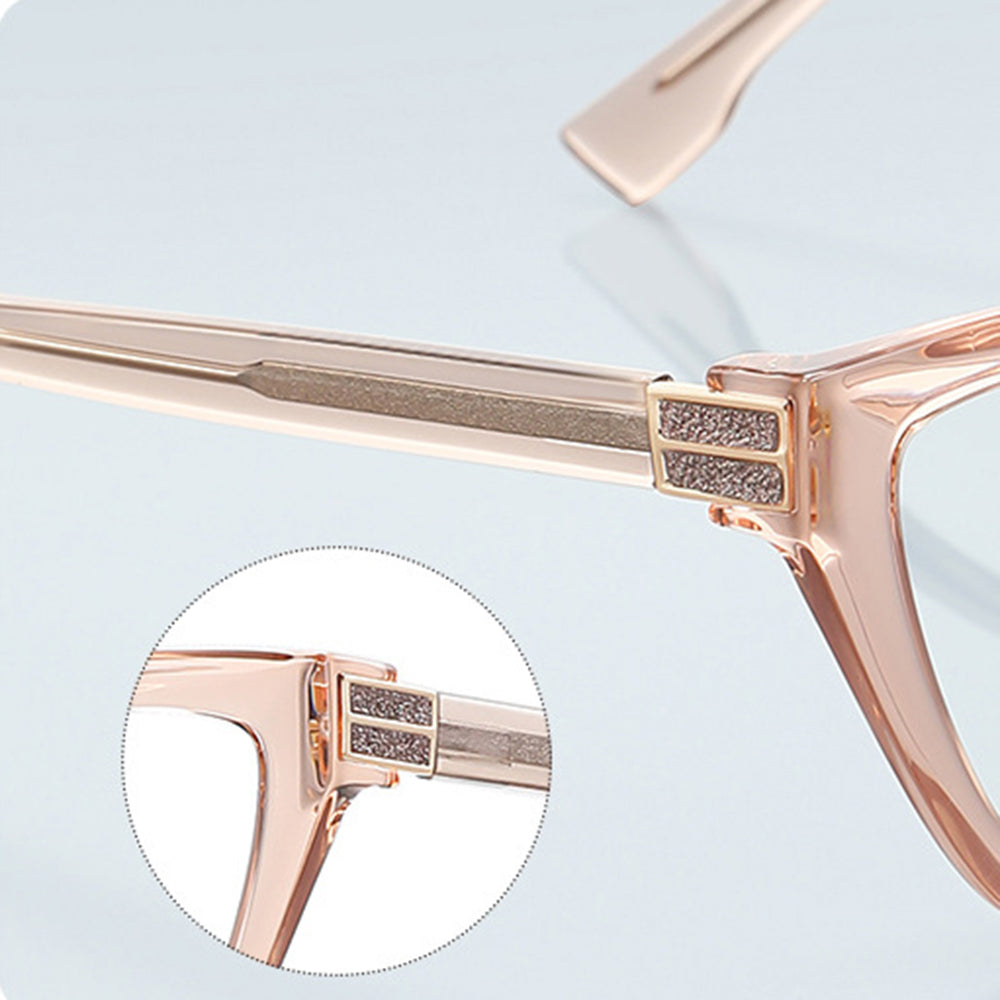 Damen Computerbrille Techsuit 2279, Anti-Blue Light, Hellbraun