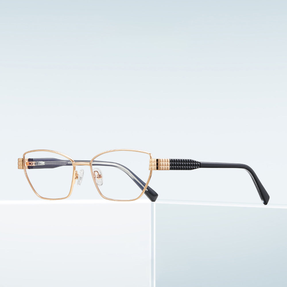 Damen Computerbrille Techsuit 3162, Anti-Blue Light, Schwarz