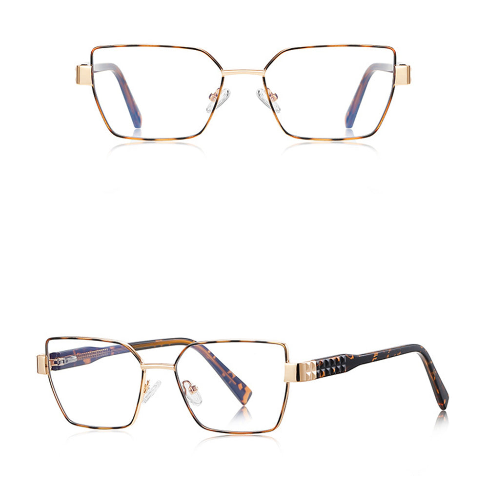 Damen Computerbrille Techsuit 3169, Anti-Blau-Licht, Braun