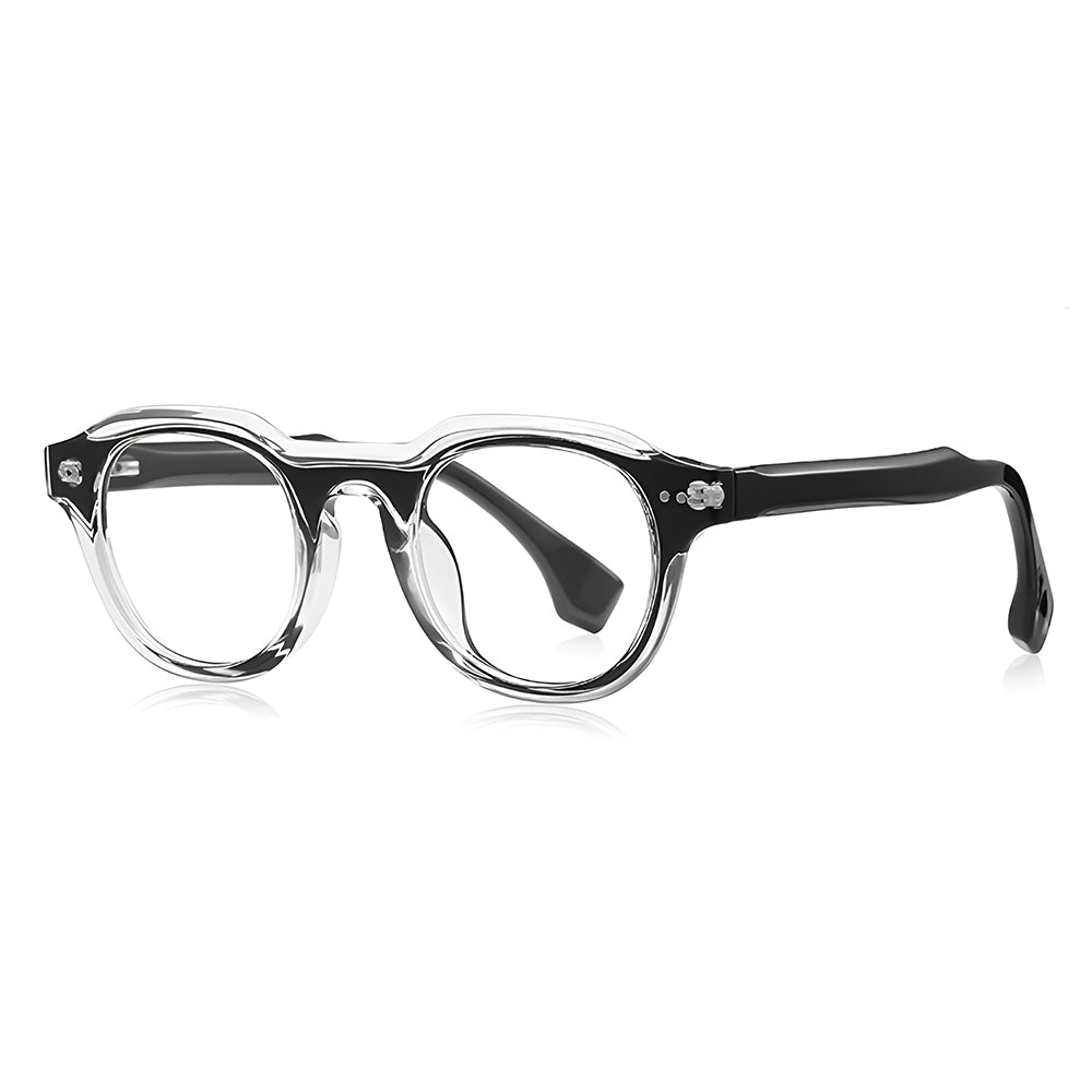 Techsuit LS088 Women's Computer Glasses, Anti-Blue Light, Black Gradient