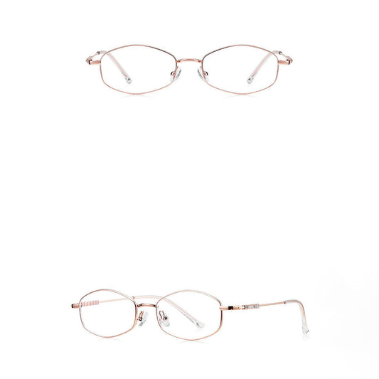 Damen-Computergläser Techsuit LS501, Anti-Blaues Licht, Roségold