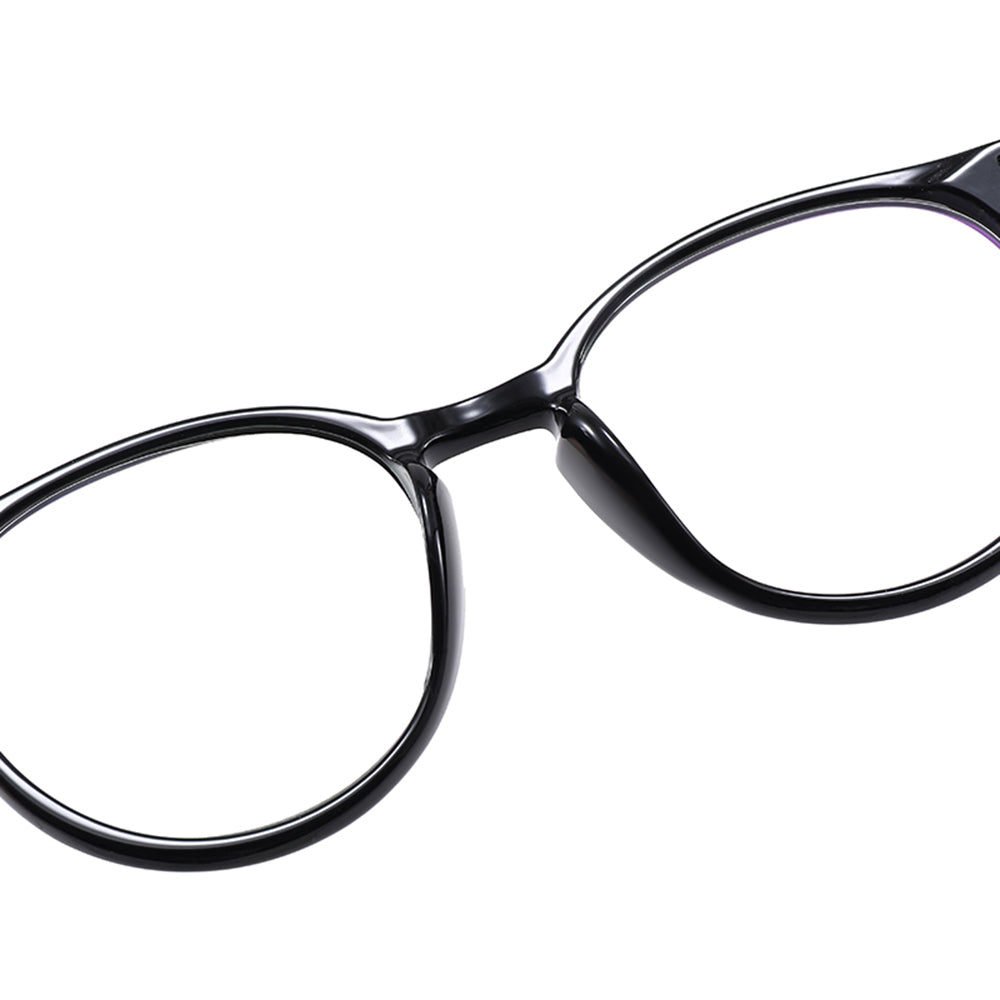 Damen-Computerbrille Techsuit PC28003-C1, Anti-Blaues Licht, Schwarz