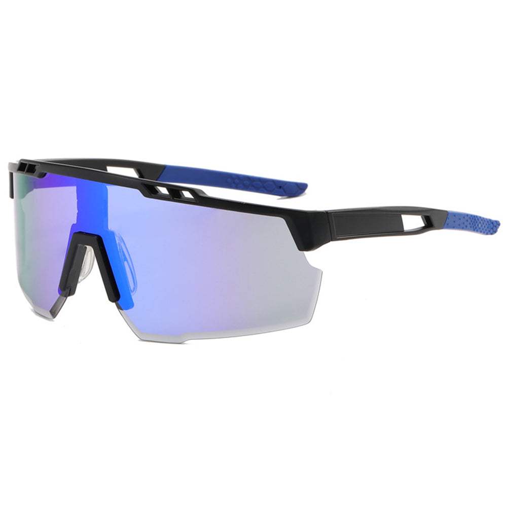 Unisex Cycling Glasses Techsuit 9963, Black Blue