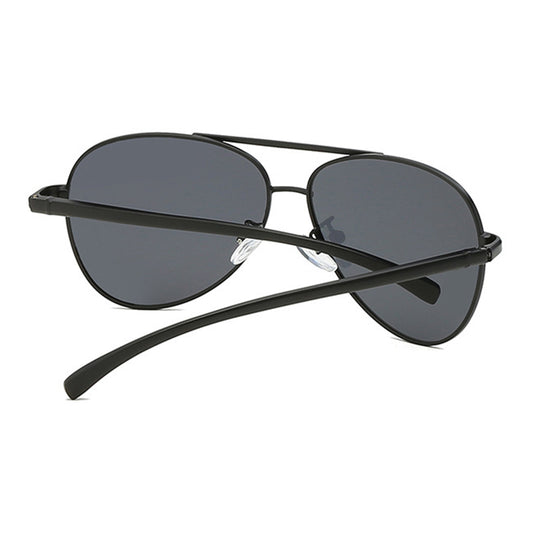 Herren-Sonnenbrille Techsuit 2150, polarisiert, UV-Schutz, gold-grau