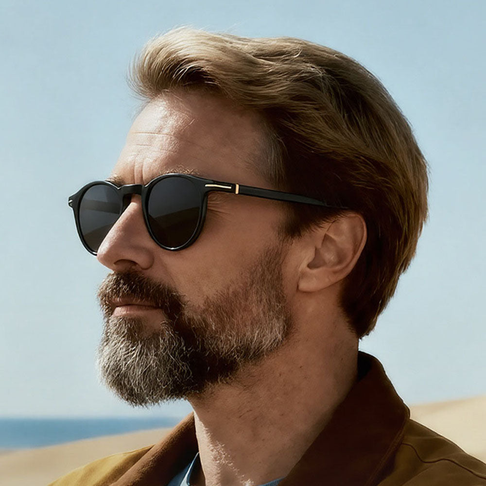 Men's Techsuit 31235 Sunglasses, Polarized, Brown Gray