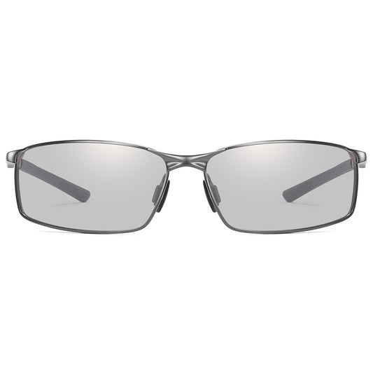 Herren-Sonnenbrille Techsuit 559, polarisiert, UV-Schutz, grau
