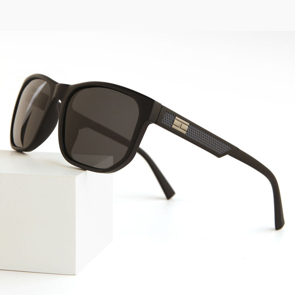 Herren-Sonnenbrille Techsuit 8502, polarisiert, UV-Schutz, schwarz