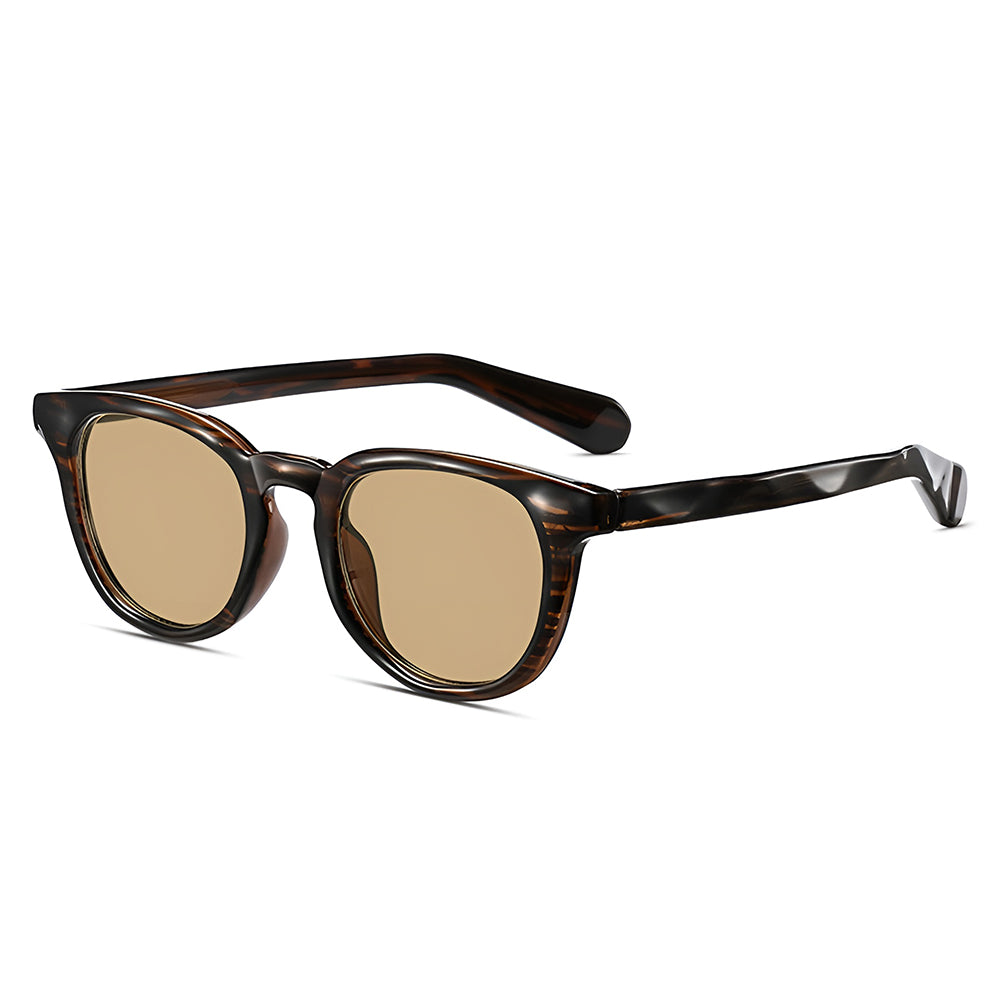 Men's Techsuit 8663 Sunglasses, Polarized, UV Protection, Brown
