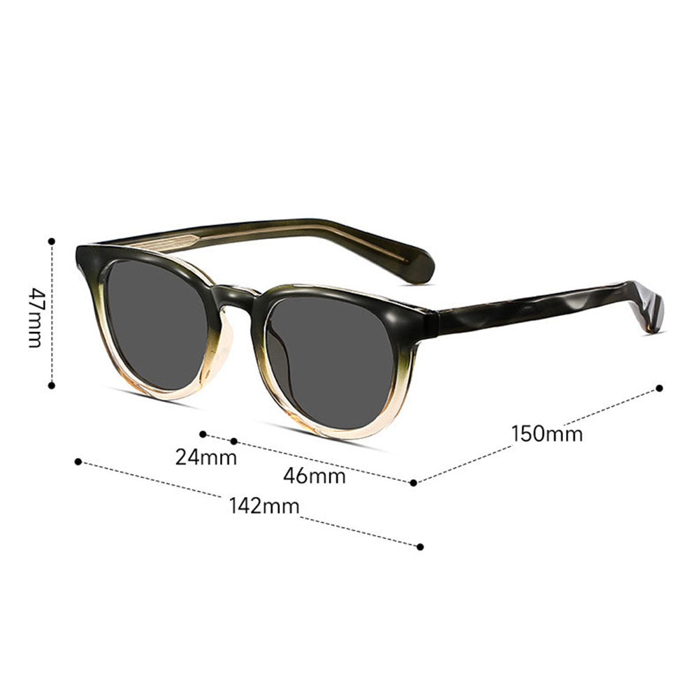 Men's Techsuit 8663 Sunglasses, Polarized, UV Protection, Black