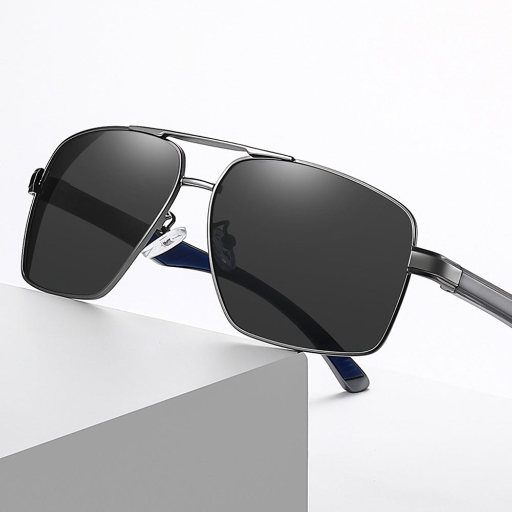 Men's Techsuit LM001 Sunglasses, Polarized, UV Protection, Photochromic Gray