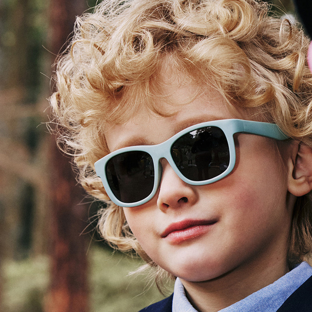 Techsuit Baby-Sonnenbrille 8306-C14, polarisiert, schwarz-rot
