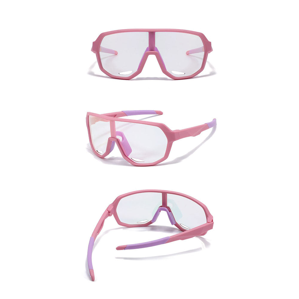 Techsuit 22312 Kids' Sunglasses, Polarized, UV Protection, Black Red