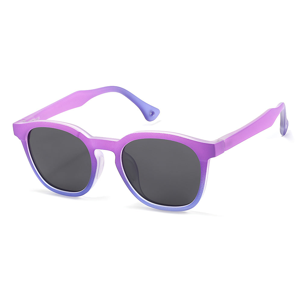 Techsuit 691 Kids Sunglasses, Polarized, UV Protection, Purple