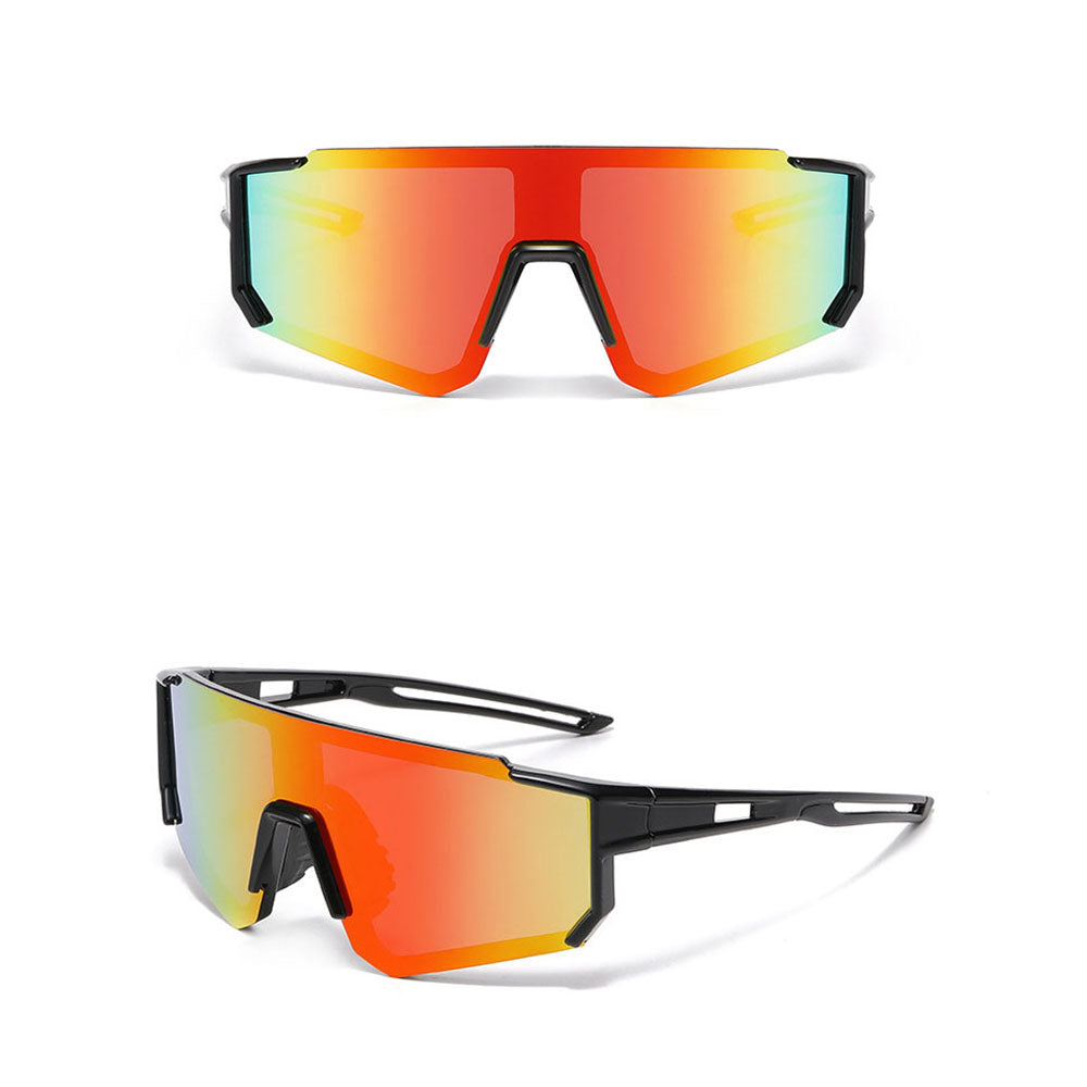 Techsuit R601 Kids Sunglasses, Polarized, UV Protection, Black Orange Yellow