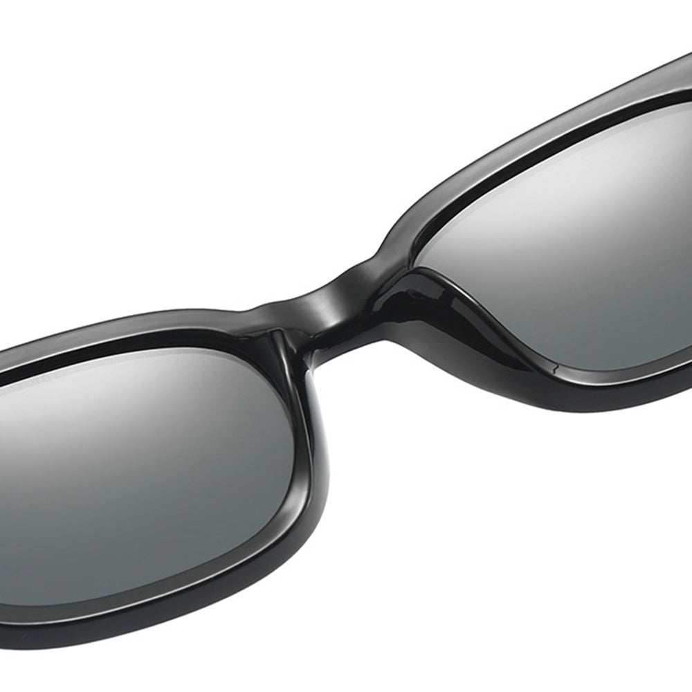Damen-Sonnenbrille Techsuit 2050, polarisiert, UV-Schutz, Braun Grün