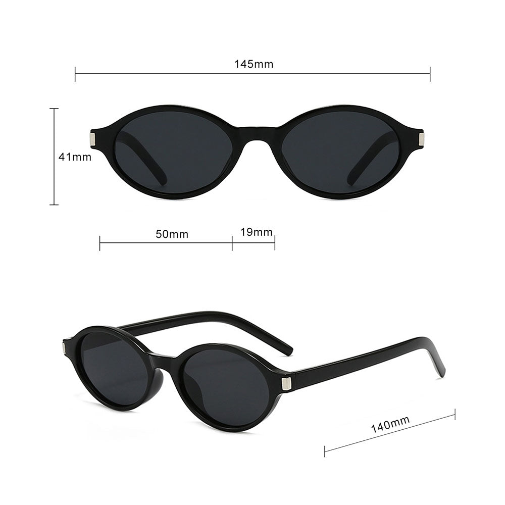 Techsuit 3952 Women's Sunglasses, Black