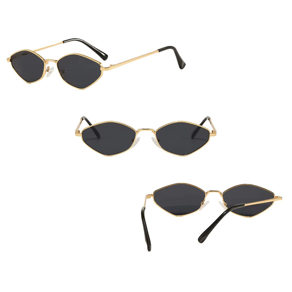 Damen-Sonnenbrille Techsuit 6206, Gold Grün