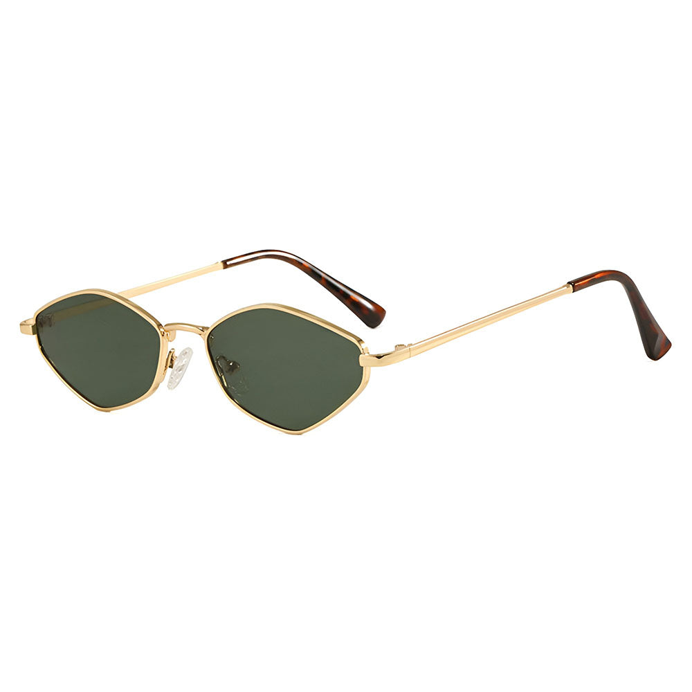 Damen-Sonnenbrille Techsuit 6206, Gold Grün