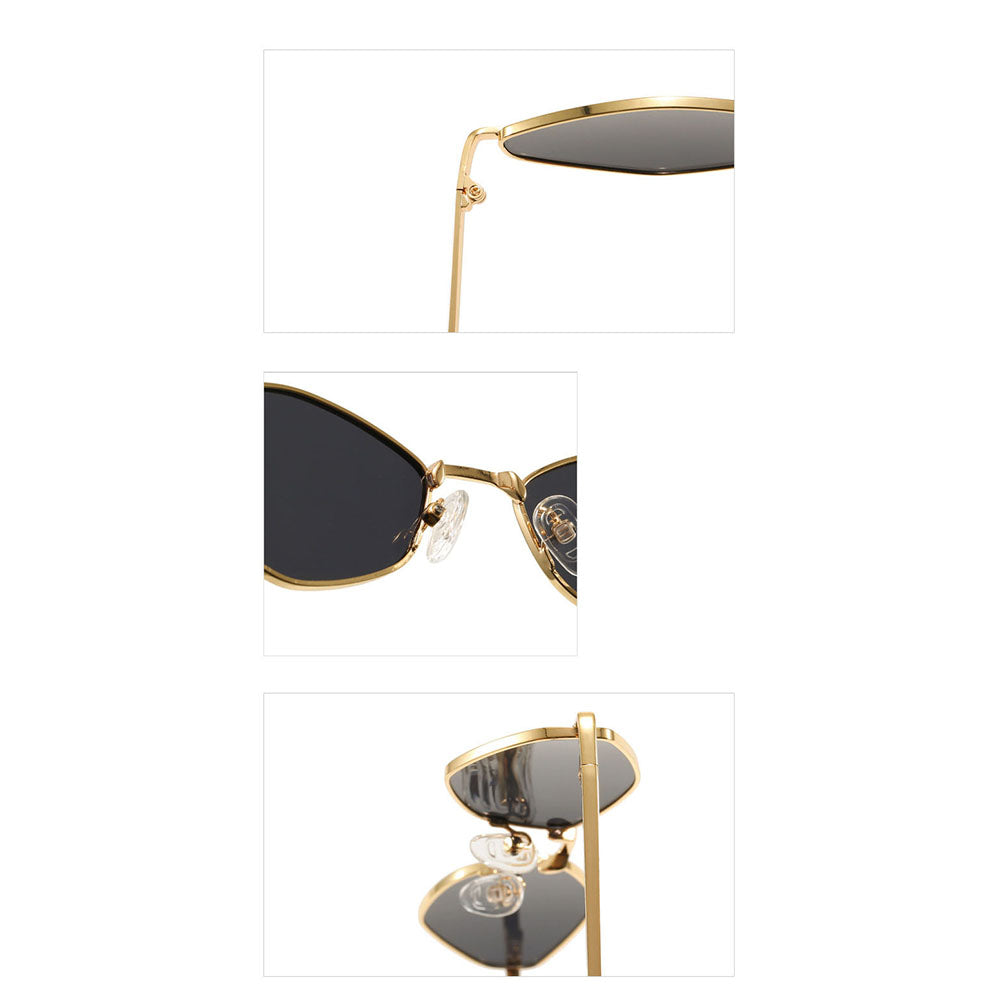 Damen-Sonnenbrille Techsuit 6206, Gold Grün