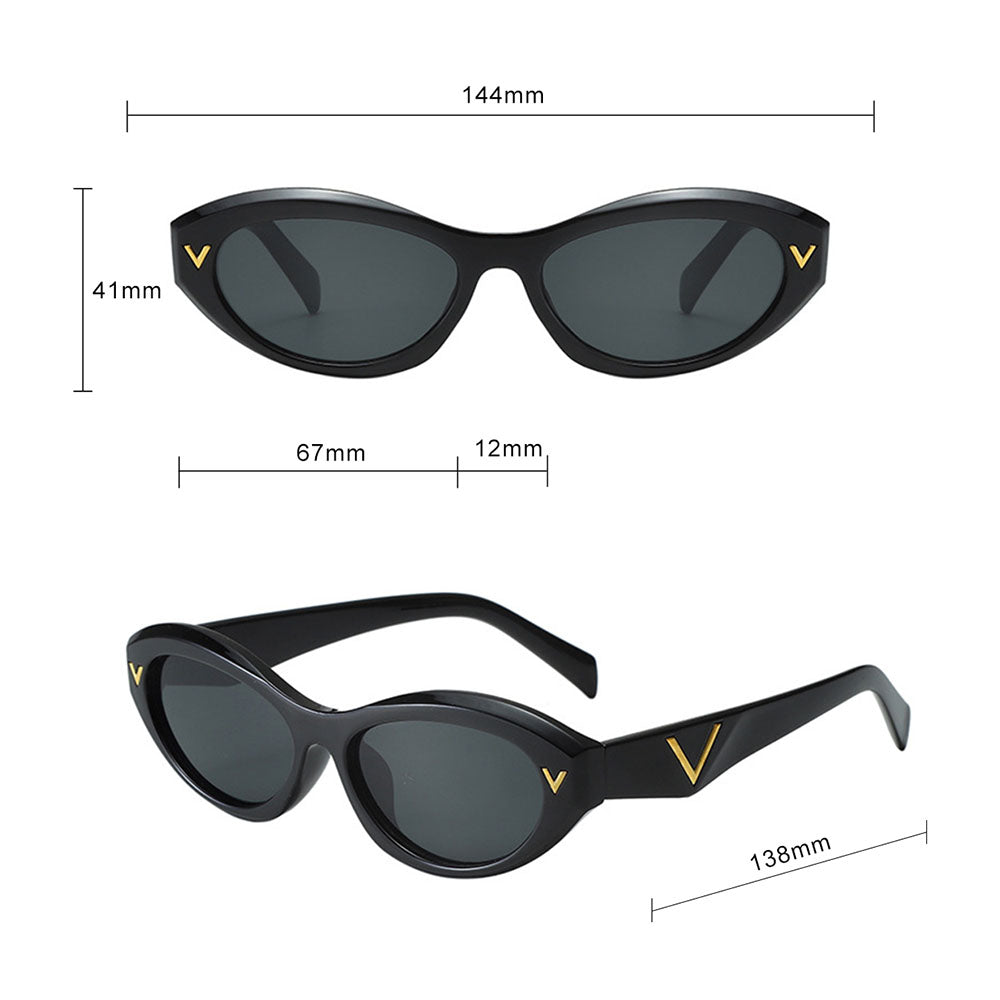 Techsuit Women's Sunglasses 77115, Black