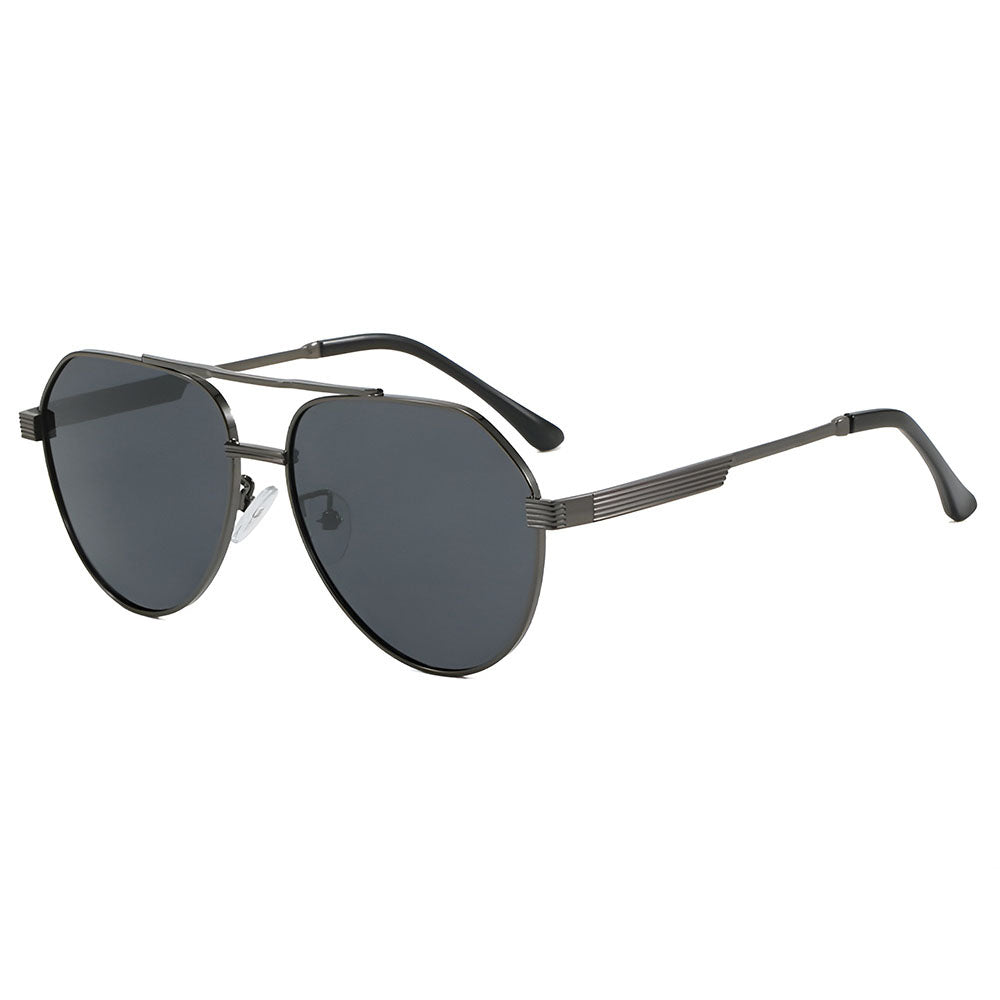 Unisex Techsuit 8622 Sunglasses, Polarized, UV Protection, Dark Gray