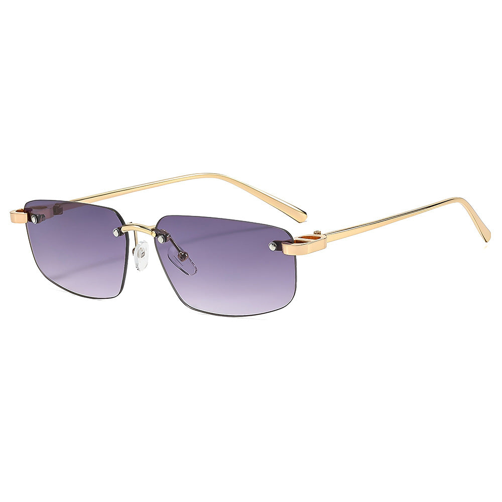 Unisex Techsuit Sonnenbrille S098, Gold Lila