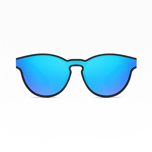 Unisex-Sonnenbrille Techsuit TR7545, polarisiert, UV-Schutz, schwarz blau grün