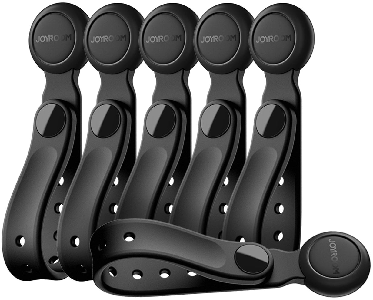 Kabelorganisator Joyroom JR-ZS422, Magnetisch, Set 6 Stück, Schwarz